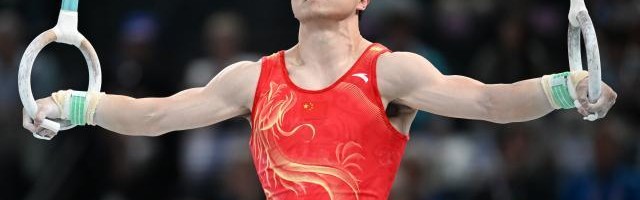 时隔三年，刘洋再次“帅气”地卫冕吊环金牌
